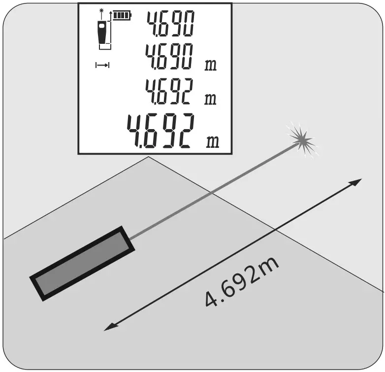 MILESEEY S2 Laser Distance Meter - FIGURE 5