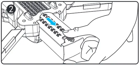 4DRC 4D-F12 Quadcopter GPS Brushless Drone with 4K Camera - parts 6