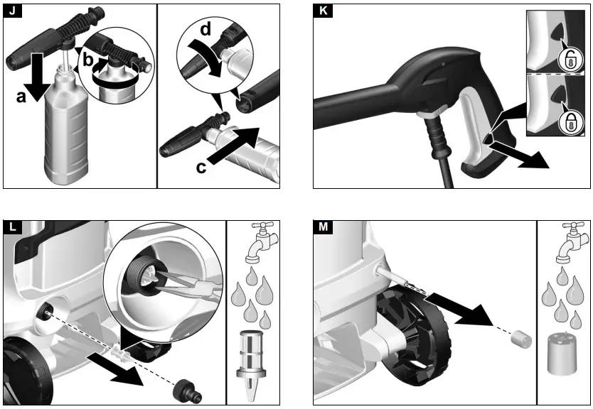 KARCHER K 2 Power Control High Pressure Cleaner - Figure 3
