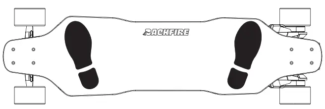 BACKFIRE Zealot S2 Belt Drive Electric Skateboard - diagram