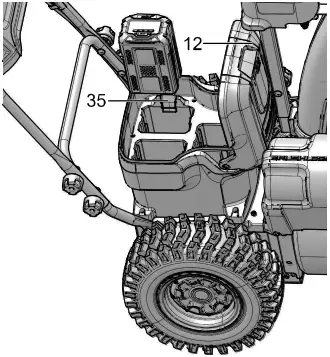 greenworks 2611602CO 4 Inches Dual Stage Snow Thrower B8
