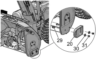 greenworks 2611602CO 4 Inches Dual Stage Snow Thrower C8