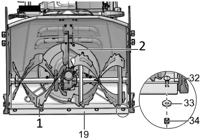 greenworks 2611602CO 4 Inches Dual Stage Snow Thrower C9