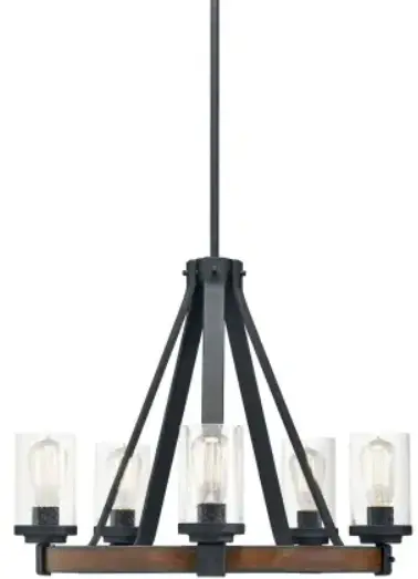 KICHLER -34686A- 5-Light- Chandelier - product image