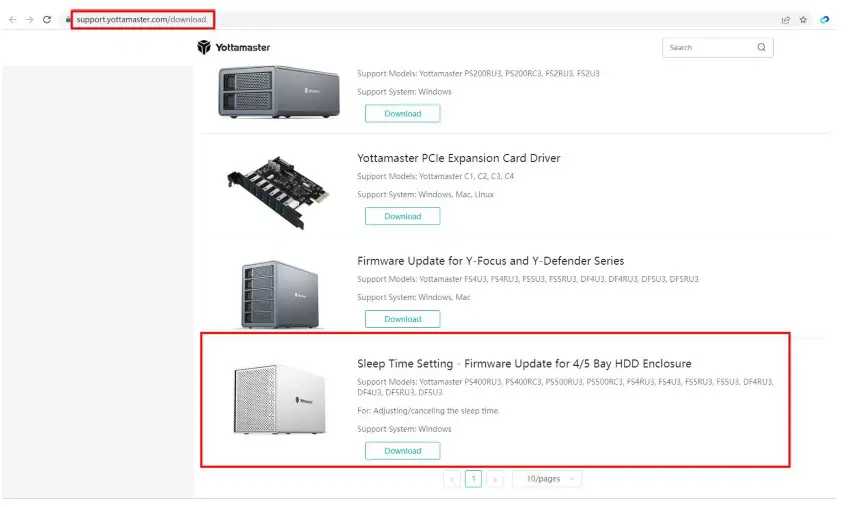 Yottamaster PS400RU3 Multi Bay HDD Enclosure - overview 3