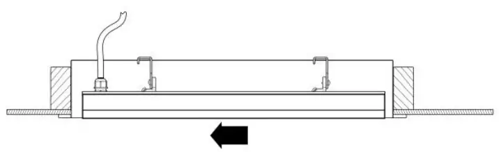 HEATSTRIP THX-DCR Flush Mount Enclosure Range - STEP 5