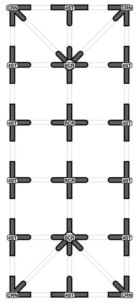 AMERICAN TENT 30x75 Party Frame Tent - DIAGRAM
