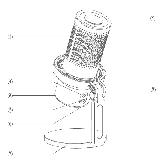 Godox EM68X RGB Gaming Microphone-fig-1