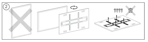 BOSE BO VBMK Videobar Display Mounting Kit - fig 1