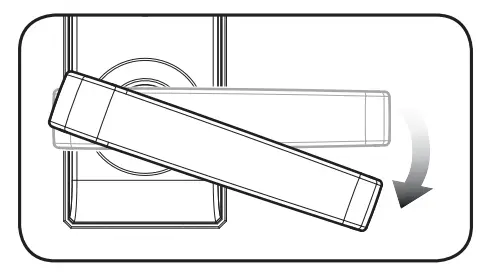 Open a door from inside