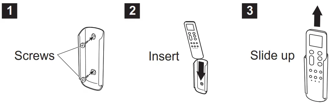 FUJITSU ASTH07KNCA Comfort Single Room Solutions - Remote controller