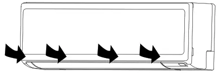 FUJITSU ASTH07KNCA Comfort Single Room Solutions - grille