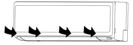 FUJITSU ASTH07KNCA Comfort Single Room Solutions - grille2