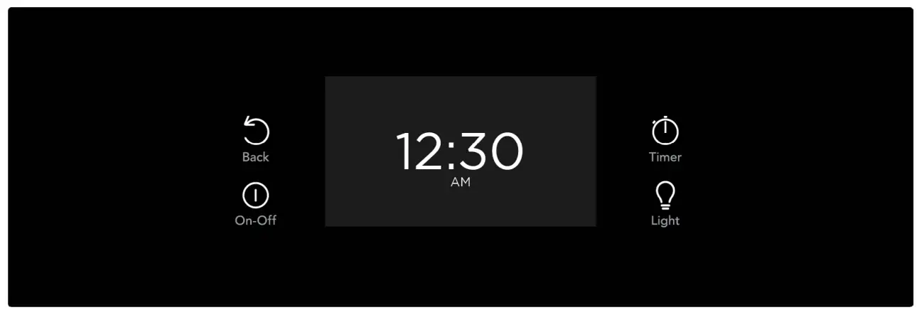 IKEA 605 405 43 HJÄLTEBY True Convection Wall - OVEN CONTROLS