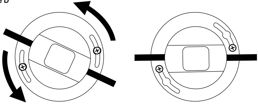 Flat-surface mounting