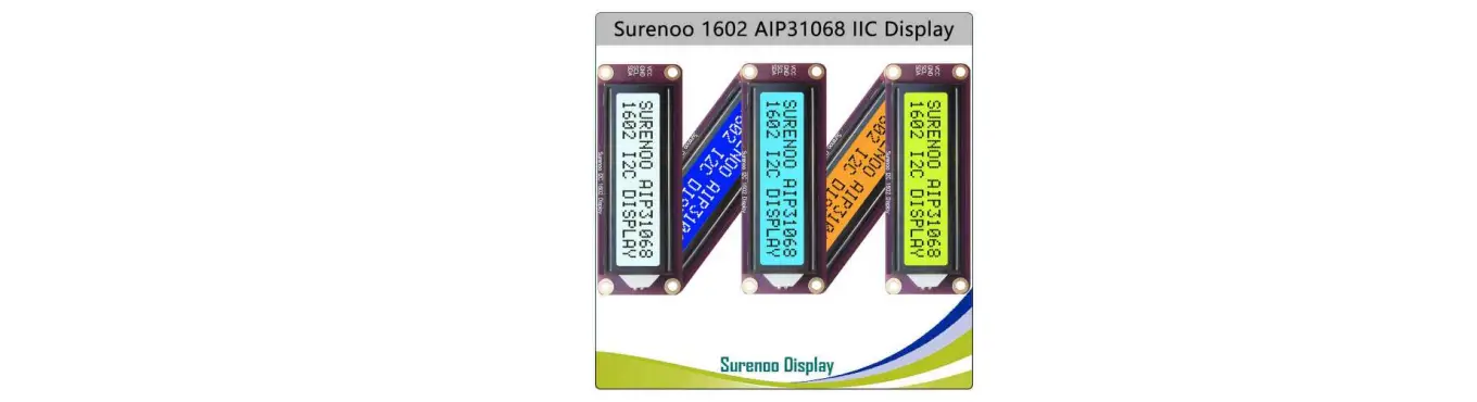 Shenzhen Surenoo Technology Sa3 Lc1602m Lcd Module User Manual