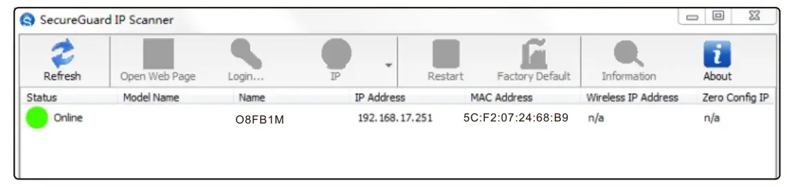 Web Operation and Login