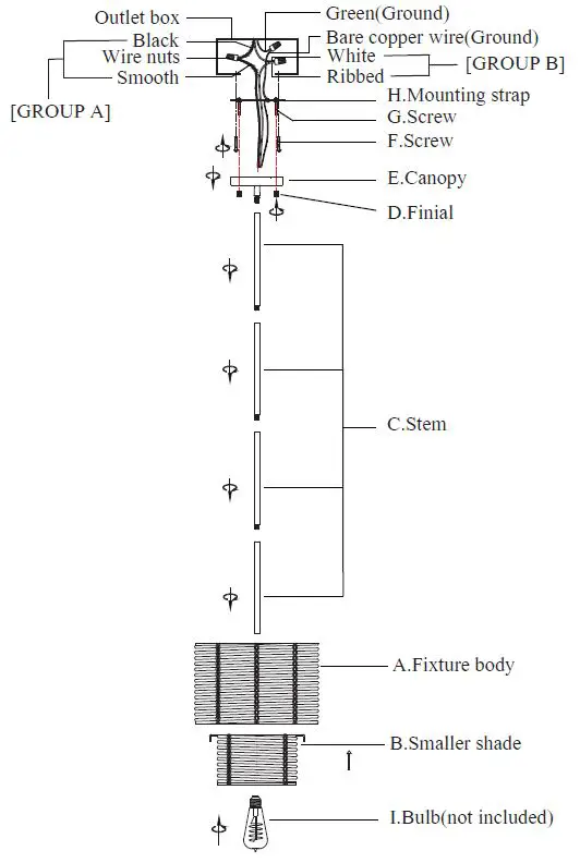 TRUE-FINE-TD10033P-Dayereh-12-Inch-1-Light-Coastal-Tiered-Rattan-Drum-Pendant-Light-1