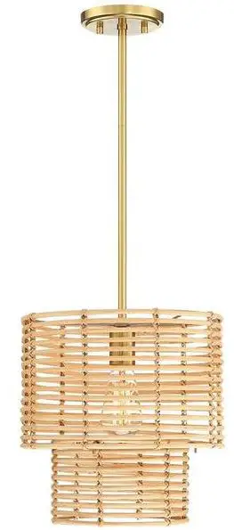 TRUE-FINE-TD10033P-Dayereh-12-Inch-1-Light-Coastal-Tiered-Rattan-Drum-Pendant-Light-PRO