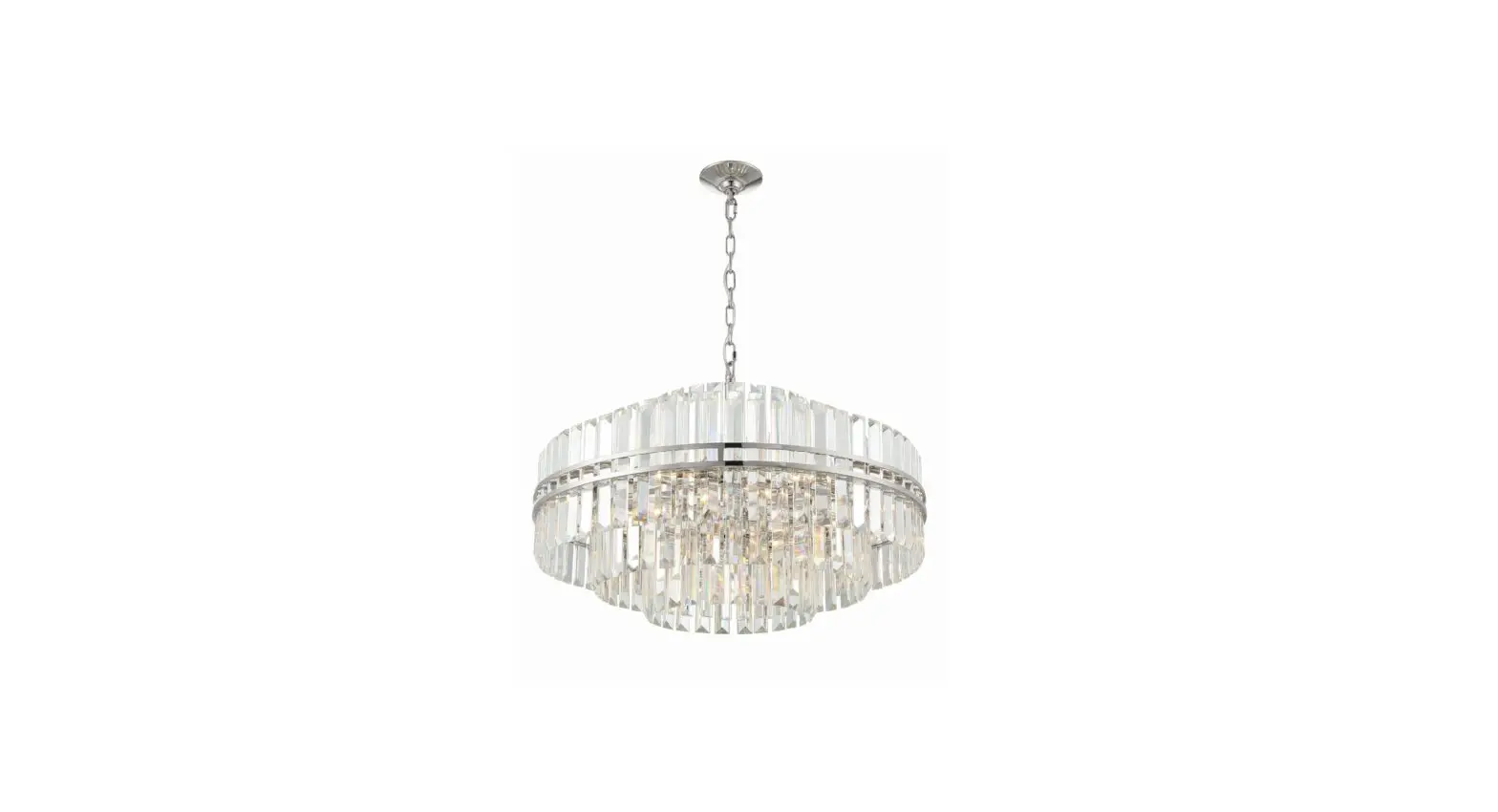 Crystorama Hay-1407-pn Hayes 16-light Polished Nickel Chandelier Instruction Manual