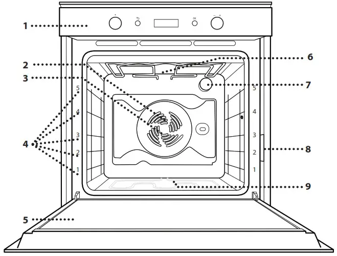 FMY 98 P Pyrolytic Multifunction Electric Oven - OVERVIEW 1
