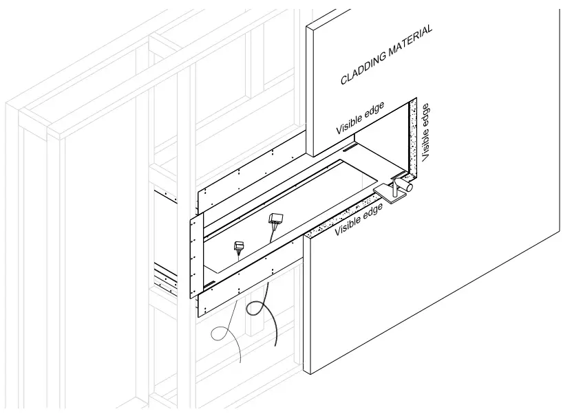 planika Forma 1000 Single Sided Fireplace inserts - See Through3