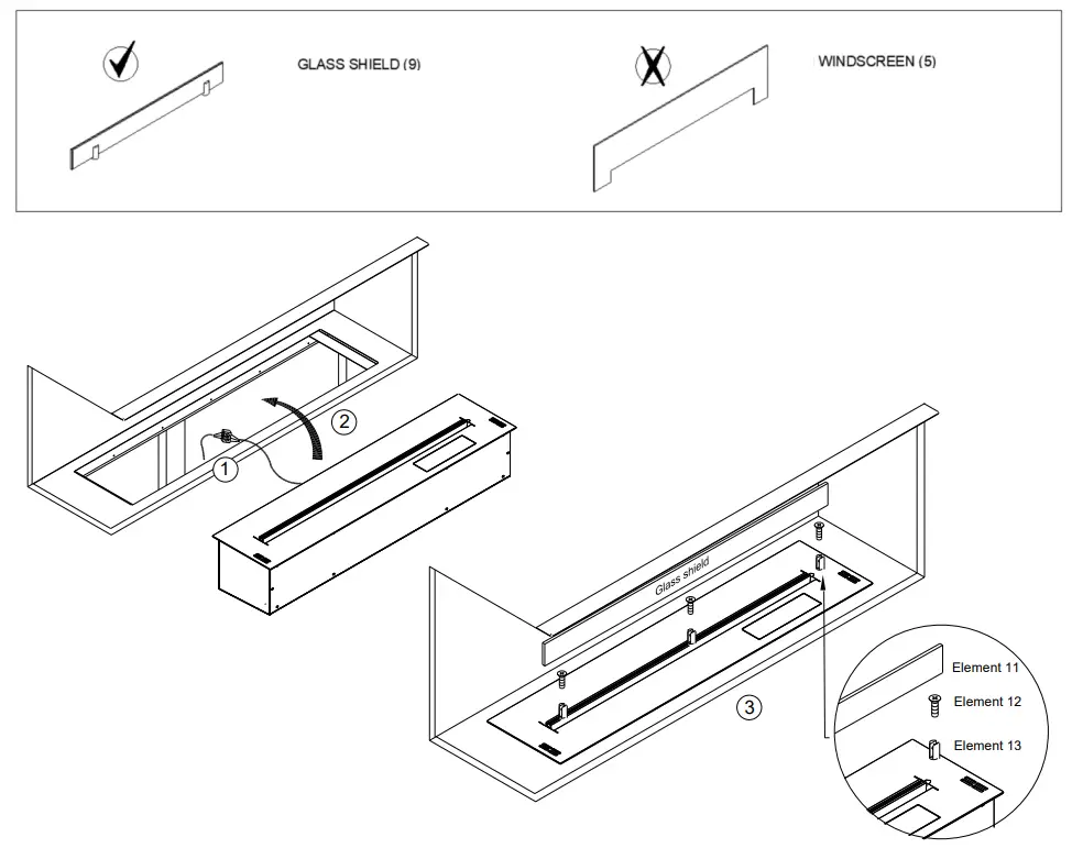 planika Forma 1000 Single Sided Fireplace inserts - fig14