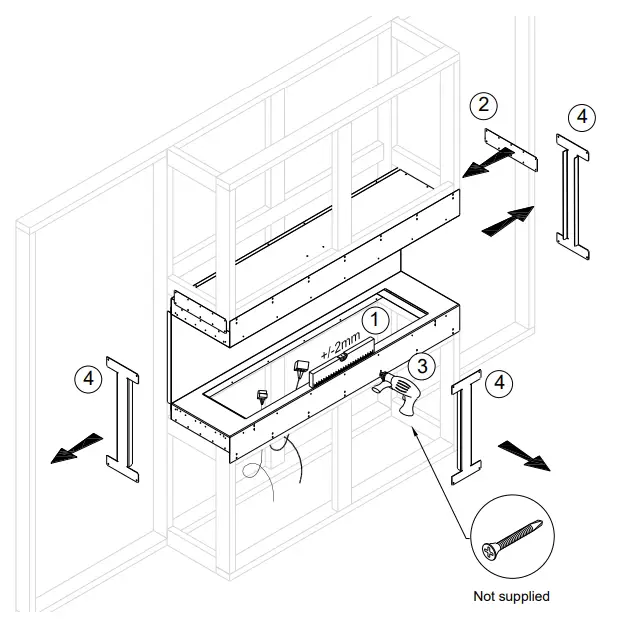 planika Forma 1000 Single Sided Fireplace inserts - fig17