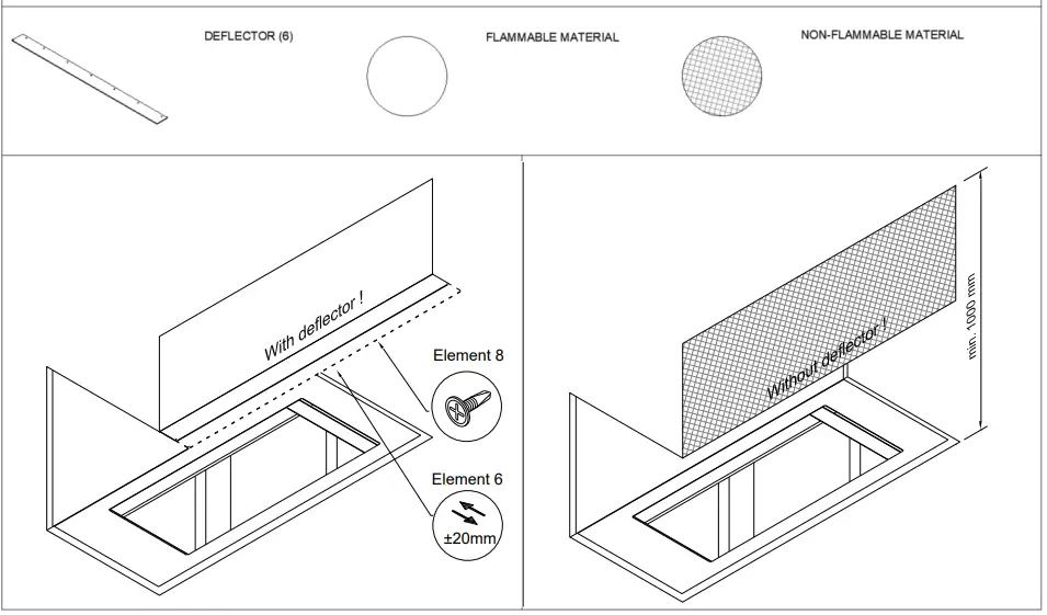 planika Forma 1000 Single Sided Fireplace inserts - fig19