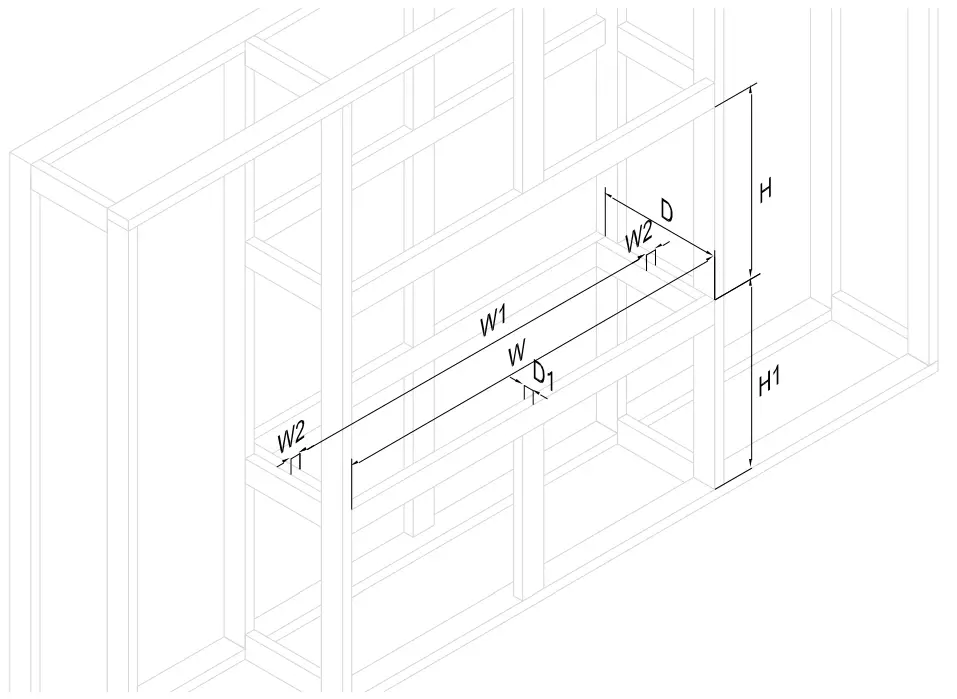 planika Forma 1000 Single Sided Fireplace inserts - fig3