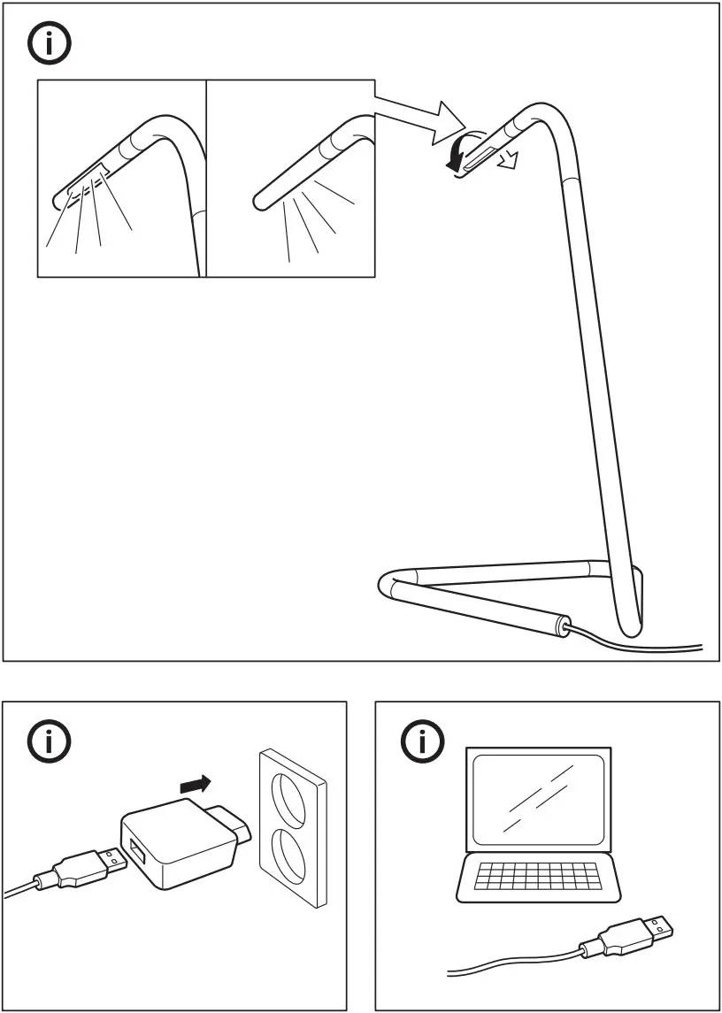 IKEA 902.382.67 HÅRTE LED Work Lamp - FIGURE 2