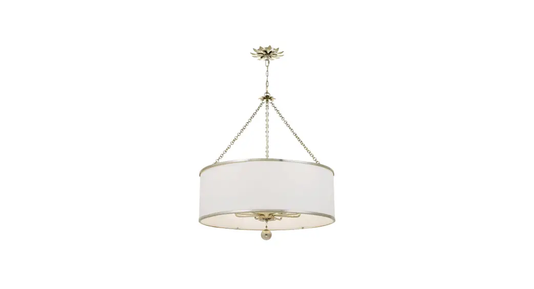 Crystorama 515-sa Broche Eight Light Chandelier Instruction Manual