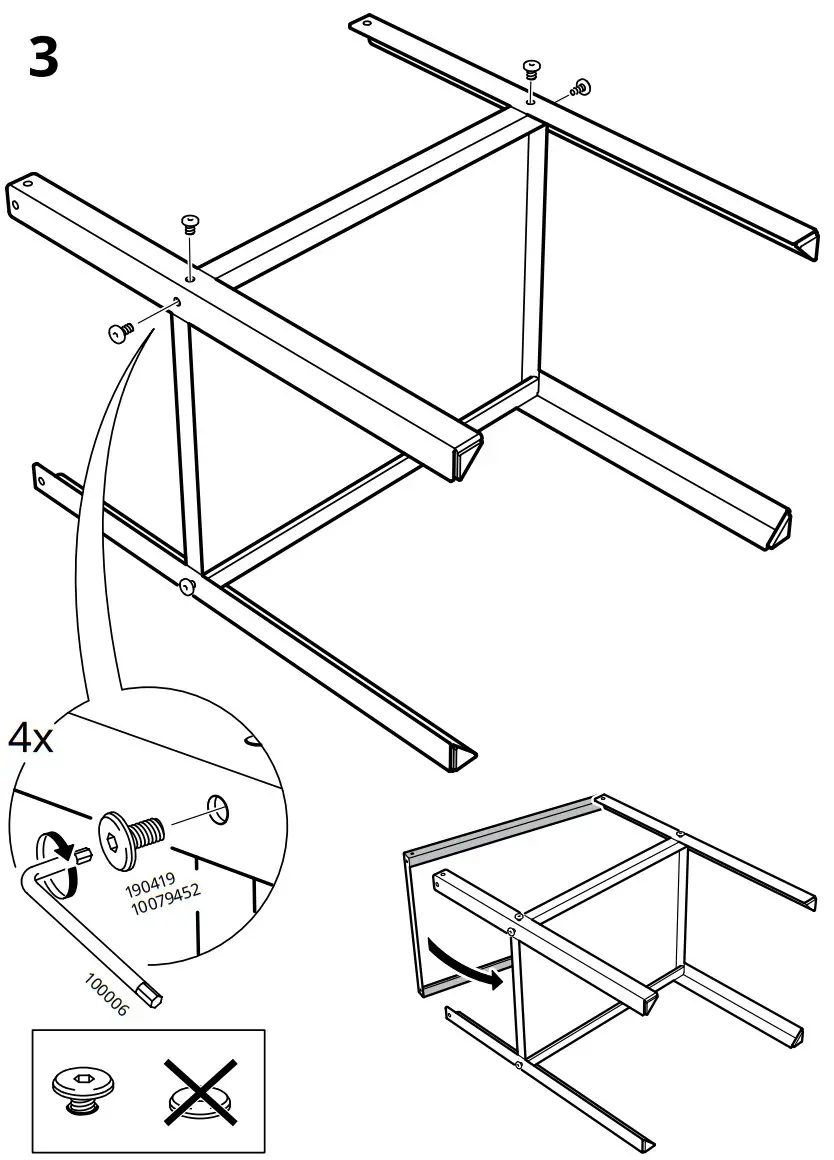 IKEA KNARREVIK Bedside Table - fig 4