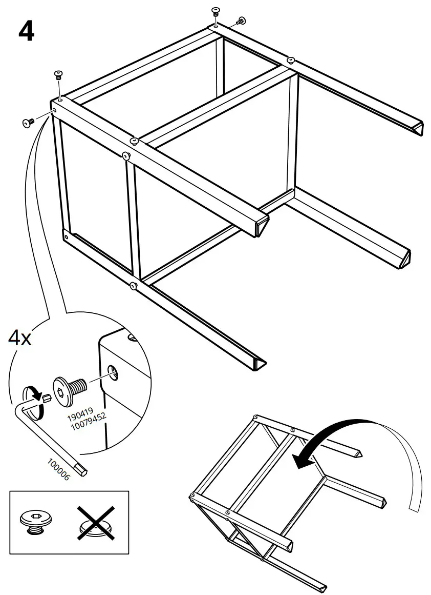 IKEA KNARREVIK Bedside Table - fig 5