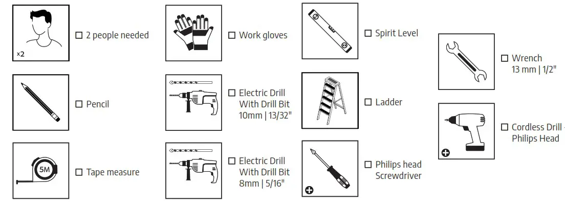 CANOPIA 3x7  1x2 Door Awning Kit - icon 2