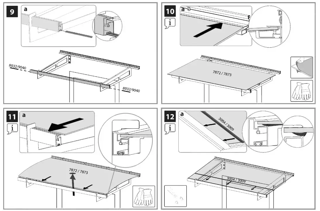 CANOPIA 3x7  1x2 Door Awning Kit - icon 26