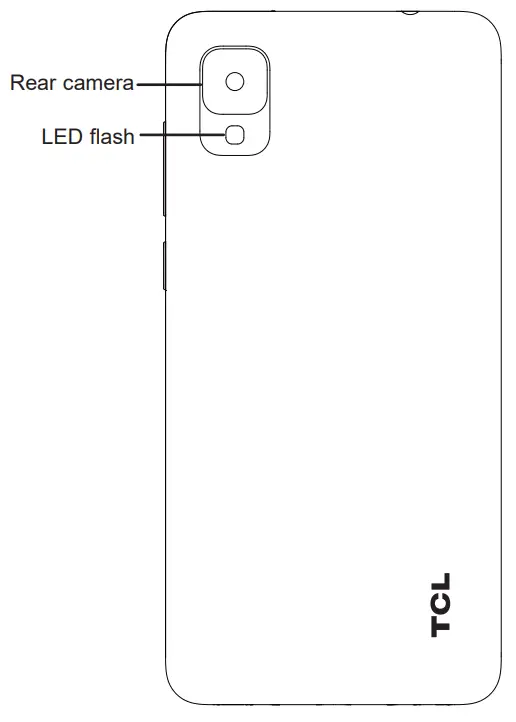 TCL ION Z Smartphone - Rear camera