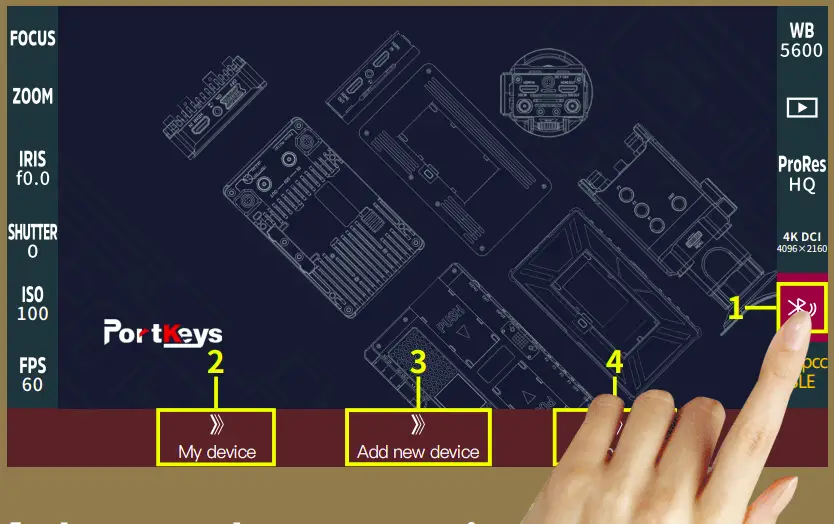 Camera Control Interface