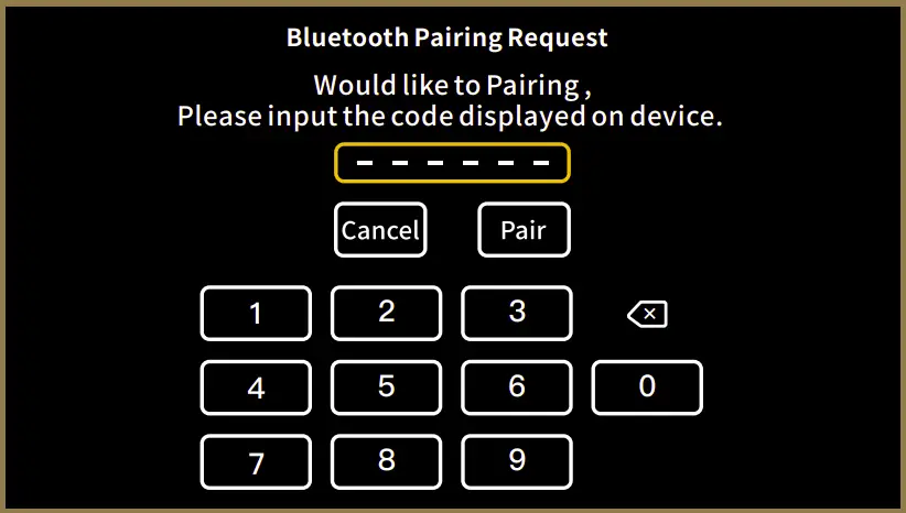 Camera Control Interface