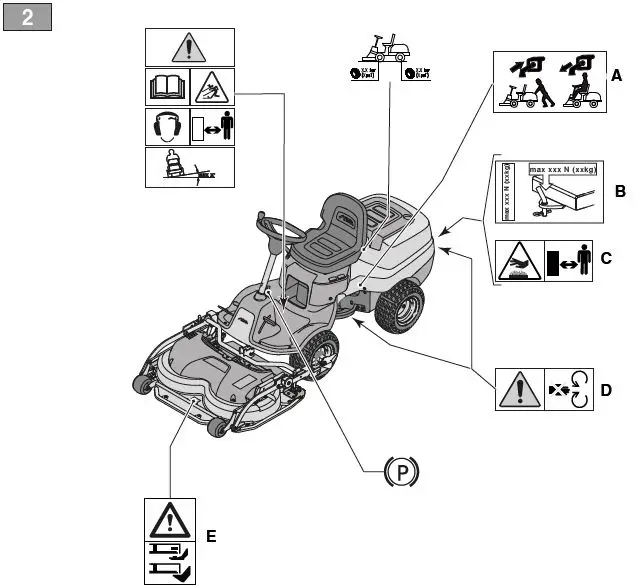 STIGA-V-302-Ride-on-Lawnmower-with-Seated-Operator-02