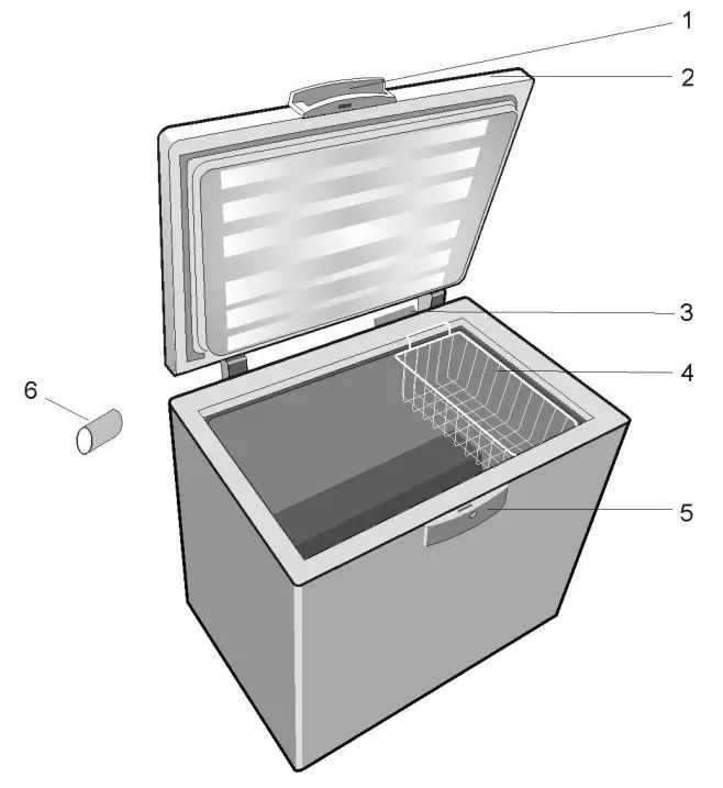 Cylinda FB1200F Freezer - fig 2