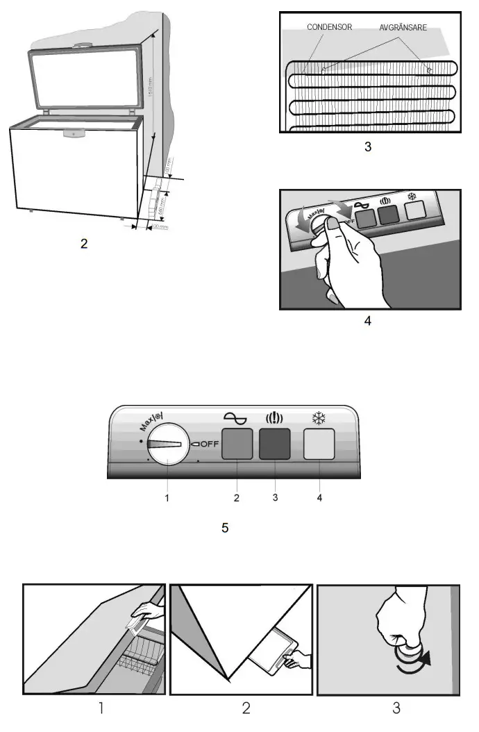 Cylinda FB1200F Freezer - fig 3