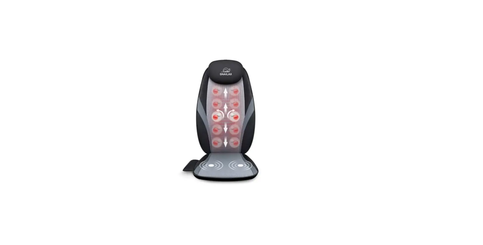 Snailax Sl-256 Shiatsu Massage Cushion With Heat User Manual Snailax Sl-256 Shiatsu Massage Cushion With Heat User Manual