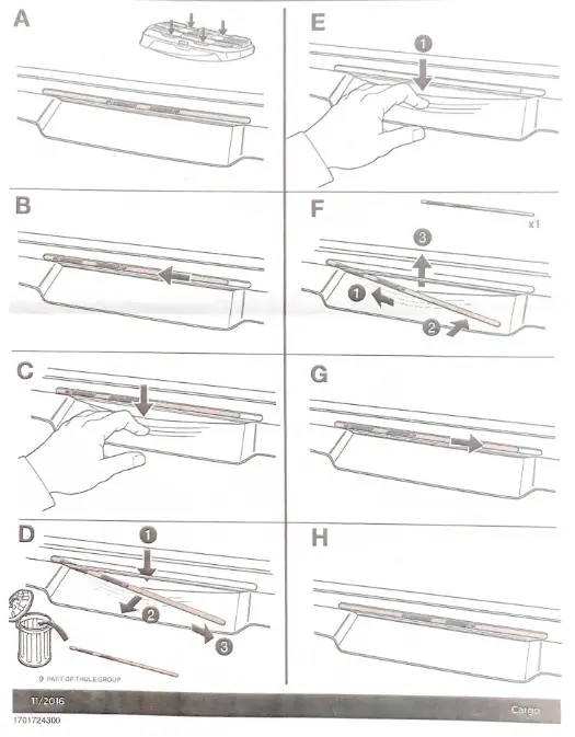 THULE 52822 Replacement PowerClick G3 SP Kit - fig
