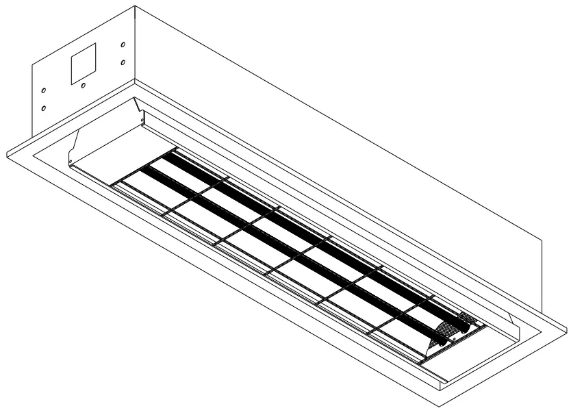 HEATSTRIP THX3600 THX Flush Mount Enclosure -