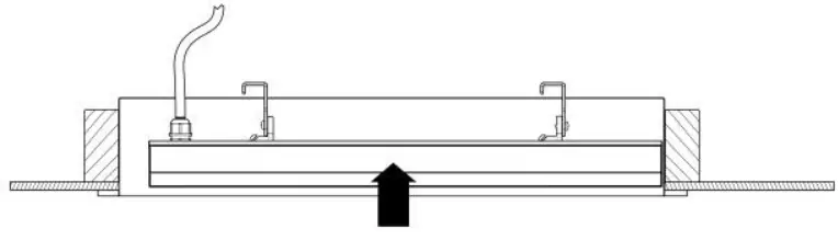 HEATSTRIP THX3600 THX Flush Mount Enclosure - STEP 4