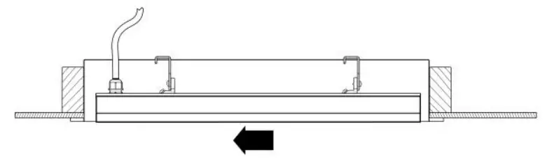 HEATSTRIP THX3600 THX Flush Mount Enclosure - STEP 5