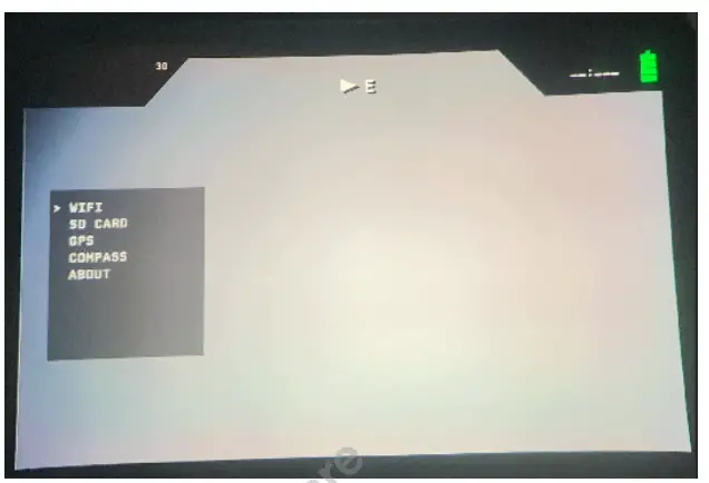 SIONYX OPSIN MDV-400C Night Vision Camera - SETTINGS