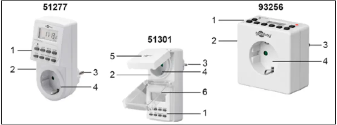 goobay 51277 Digital Timer - Elements