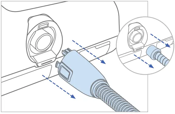 SoClean 3 Automated Supplemental Sleep Equipment Maintenance System - Connecting
